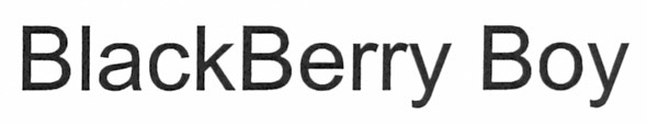 blackberry boy