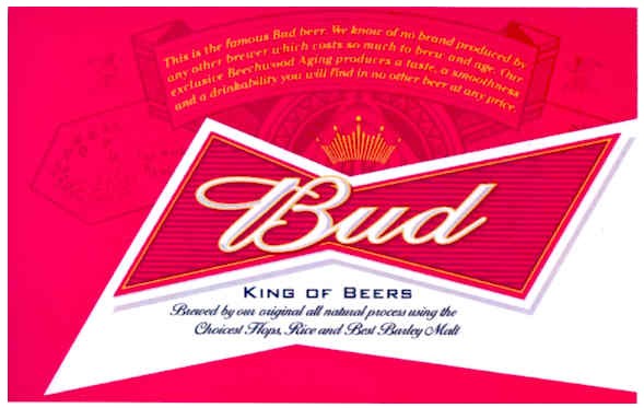 brewed by one original all natural process using the choicest flops rice and best barley malt