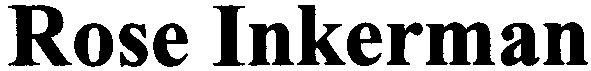 rose inkerman