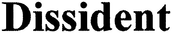 dissident