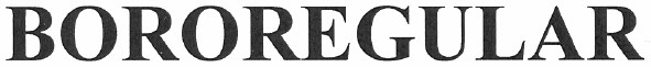 bororegular