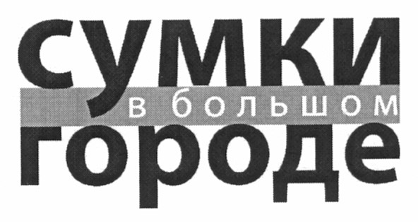 сумки в большом городе