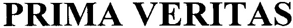 prima veritas