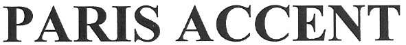 paris accent
