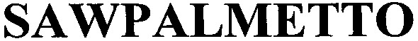 sawpalmetto