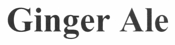 ginger ale
