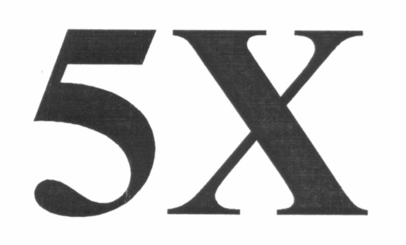 5х
