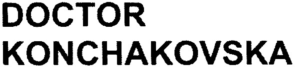 doctor konchakovska