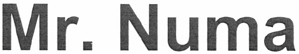 mr. numa