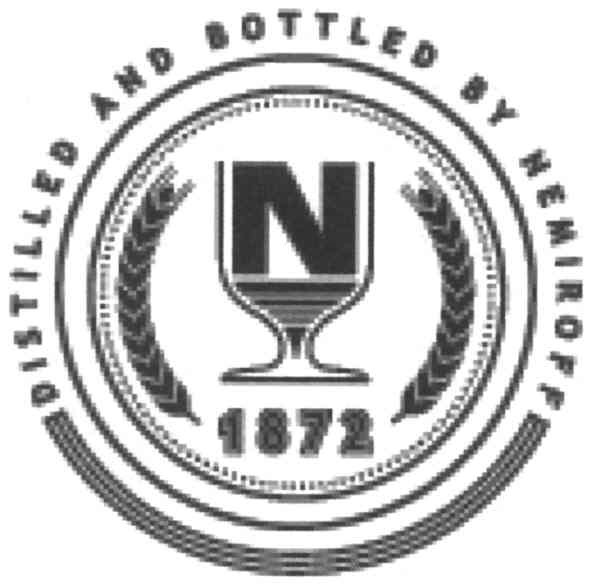 distilled and bottled by nemiroff