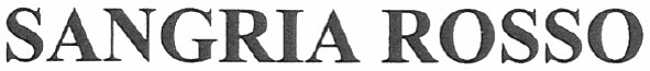 sangria rosso