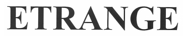 etrange