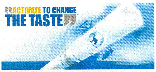 activate to change the taste