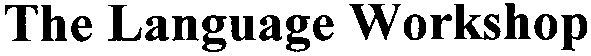 the language workshop