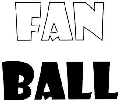 fan ball