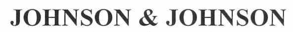 johnson & johnson
