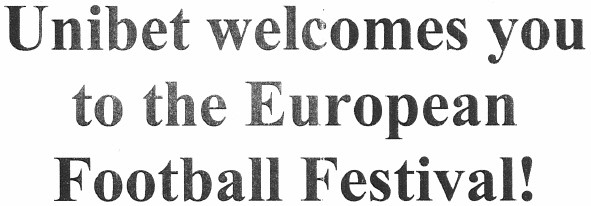 unibet welcomes you to the european football festival!