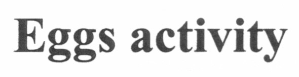 eggs activity