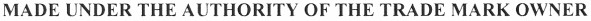 made under the authority of the trade mark owner