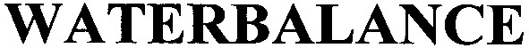 waterbalance