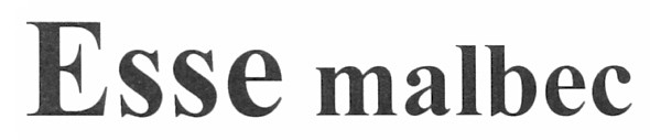 esse malbec