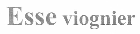 esse viognier