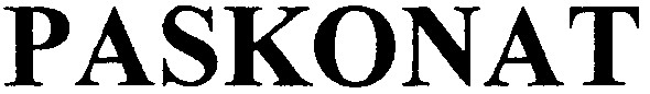 paskonat