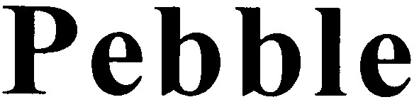 pebble