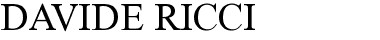 davide ricci
