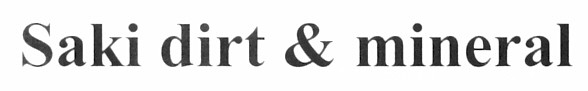 saki dirt & mineral