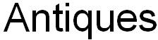 antiques