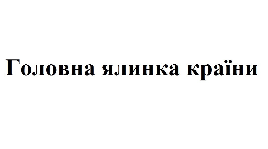 головна ялинка країни