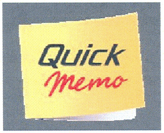 quick memo