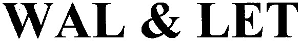 wal&let