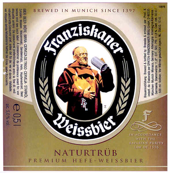 brewed in munich since 1397