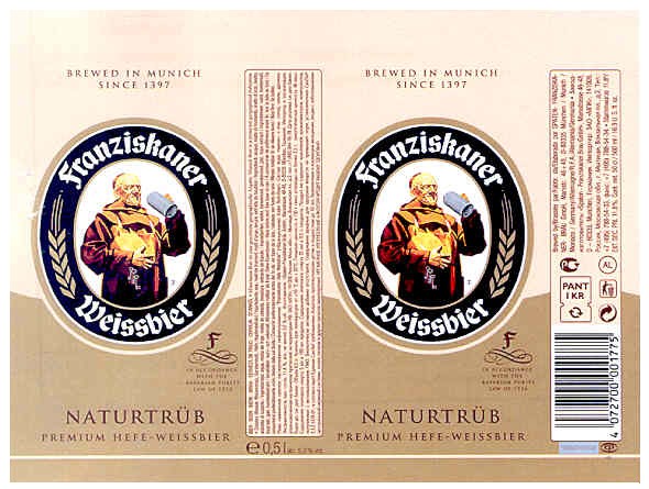 brewed in munich since 1397