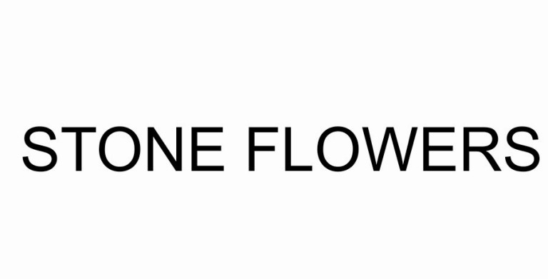 stone flowers