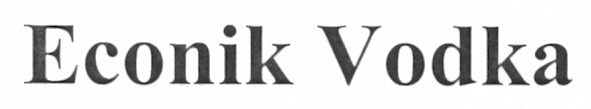 econik vodka