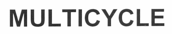 multicycle