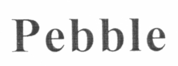 pebble