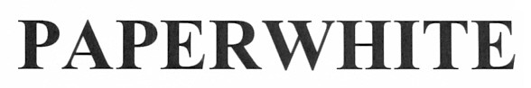 paperwhite