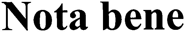 nota bene
