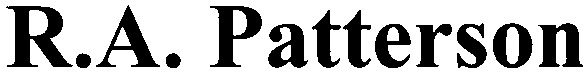 r.a.patterson