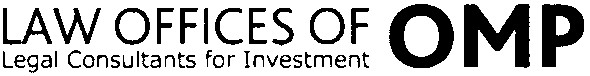 legal consultants for investment