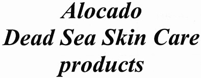 alocado dead sea skin care products