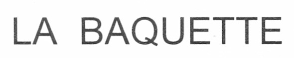 la baquette