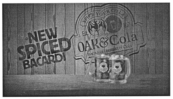 bacardi oakheart & cola