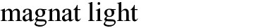 magnat light