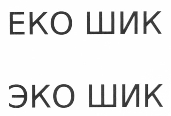 еко шик