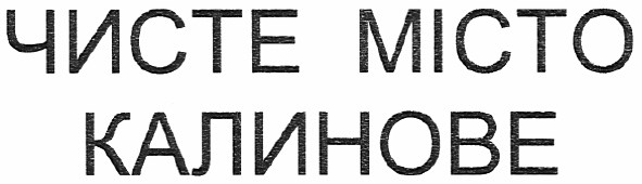 чисте місто калинове
